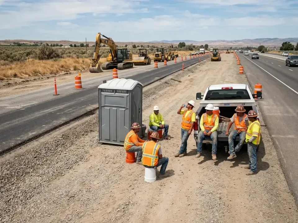 highway-road-construction-crew-007 — frequently asked questions, Porta Potty and Restroom Rentals in McKees Rocks, PA